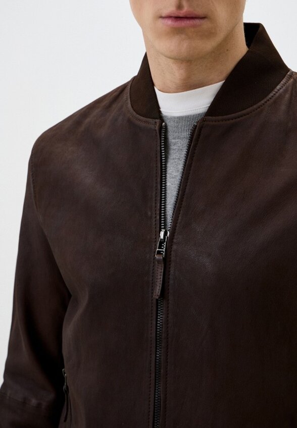 Куртка кожаная Jorg Weber