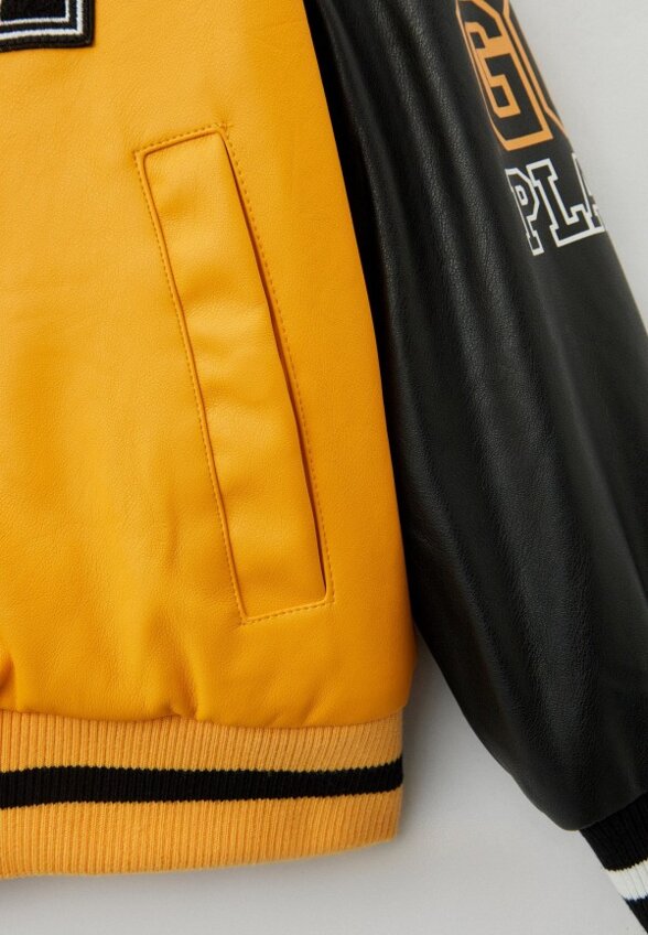 Куртка кожаная утепленная PlayToday