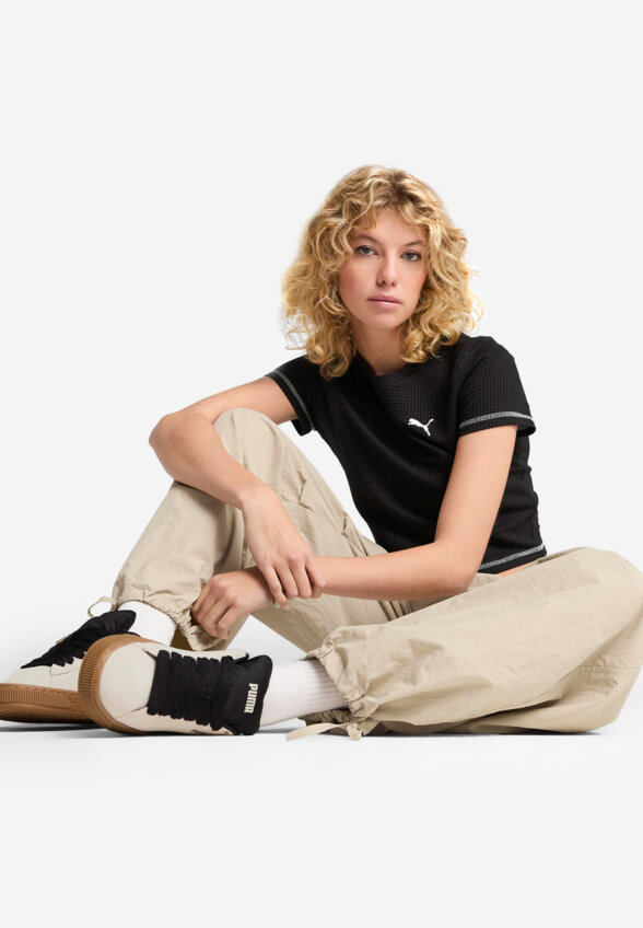 Футболка женская PUMA Dare To Textured, Черный