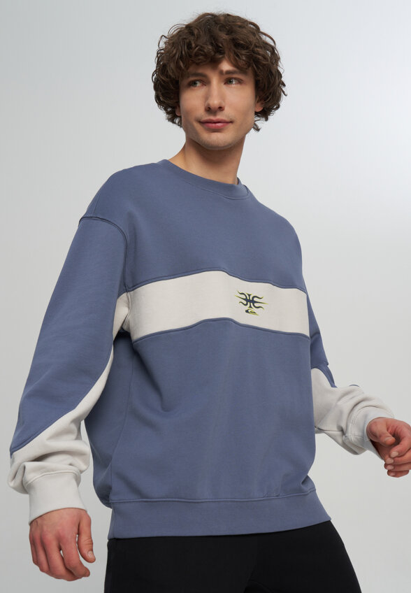 Свитшот мужской Quiksilver Mercury Devil, Синий