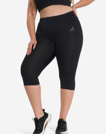 Бриджи женские Demix, Plus Size, Черный женщинам