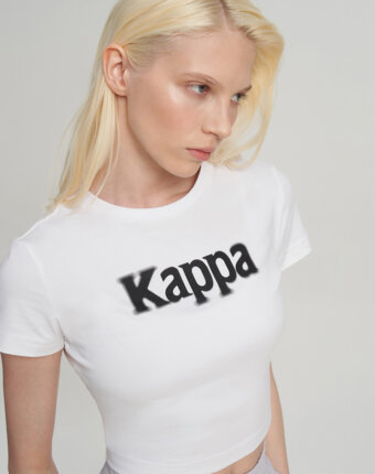 Футболка женская Kappa, Белый женщинам