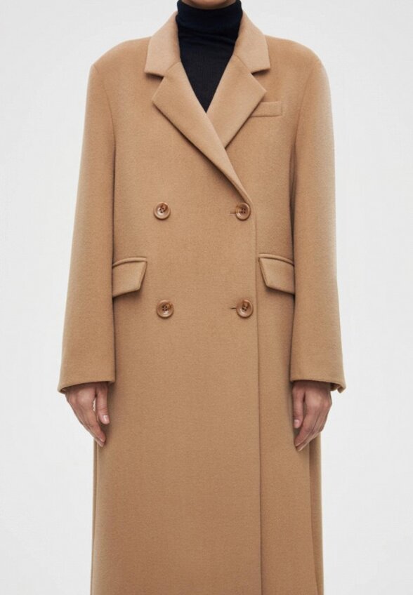 Пальто двубортное Prav.da