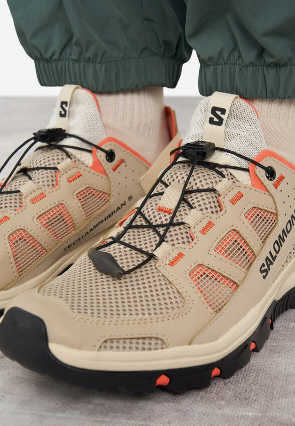Кроссовки женские Salomon Techamphibian 5, Бежевый