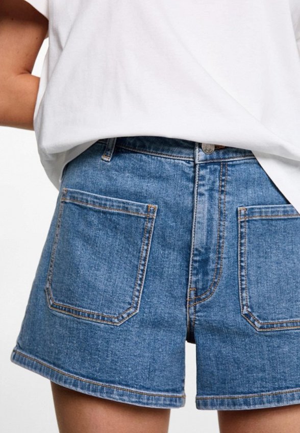 Шорты джинсовые Mango Teen