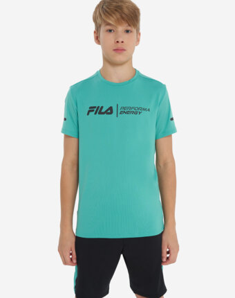 Футболка для мальчиков FILA, Зеленый женщинам