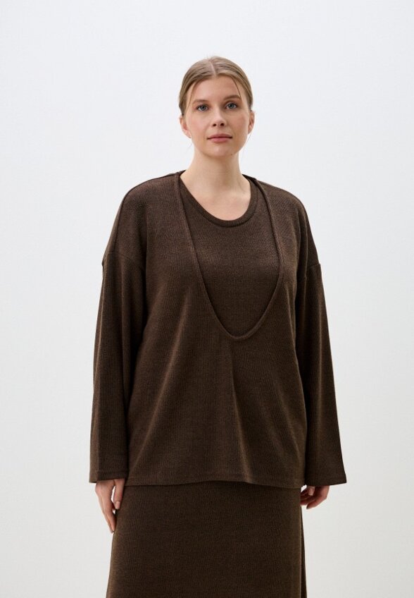 Платье и пуловер Chic de Femme