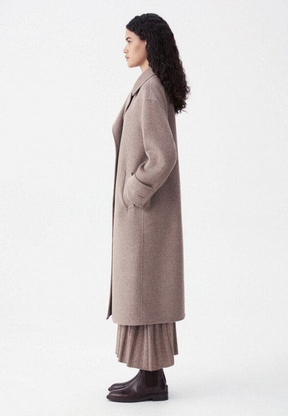 Пальто двубортное Lusio