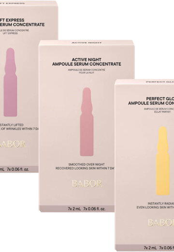 Набор Ампульных сывороток «Чудесное омоложение»: сокращение глубины морщин за 3 недели