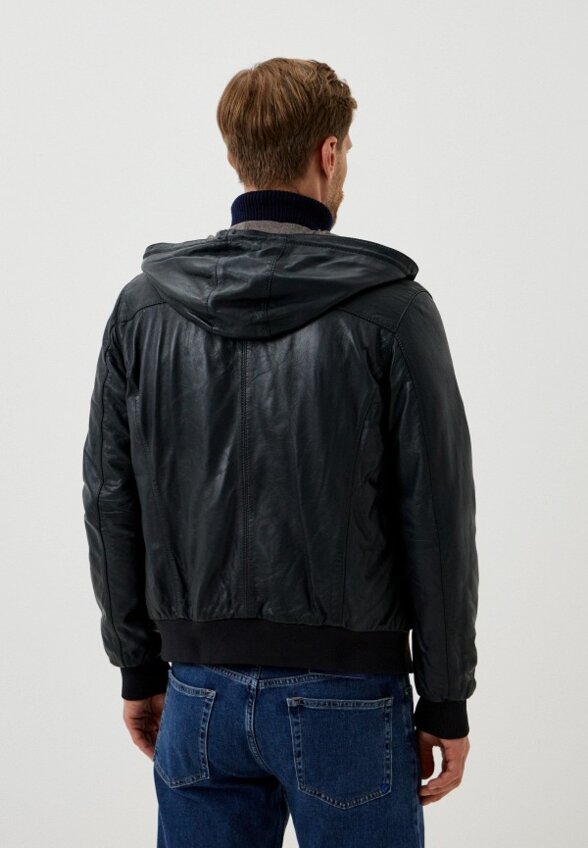 Куртка кожаная Urban Fashion for Men