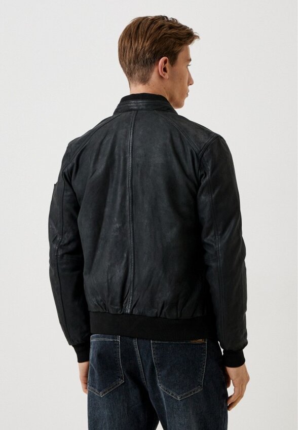 Куртка кожаная Urban Fashion for Men