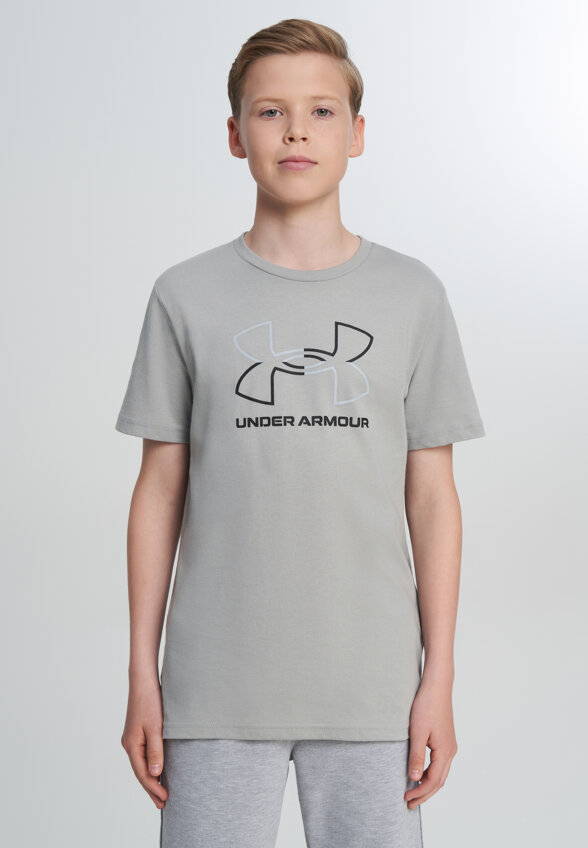 Футболка для мальчиков Under Armour GL Foundation, Серый