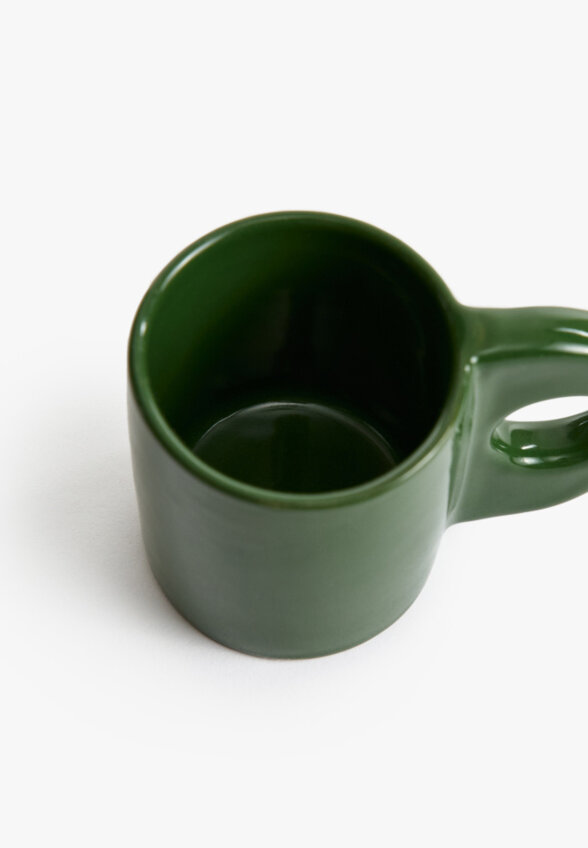 Кружка из каменной керамики