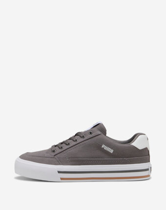 Кеды мужские PUMA Court CLassic Vulc, Серый женщинам