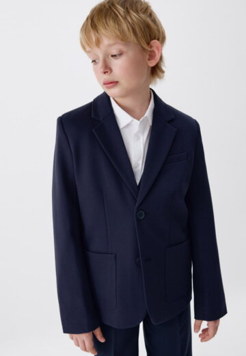 Трикотажный пиджак Slim fit для мальчиков