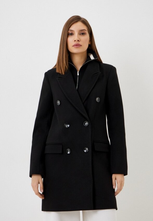 Пальто двубортное Eleganzza