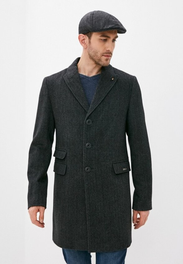 Пальто однобортное Bazioni