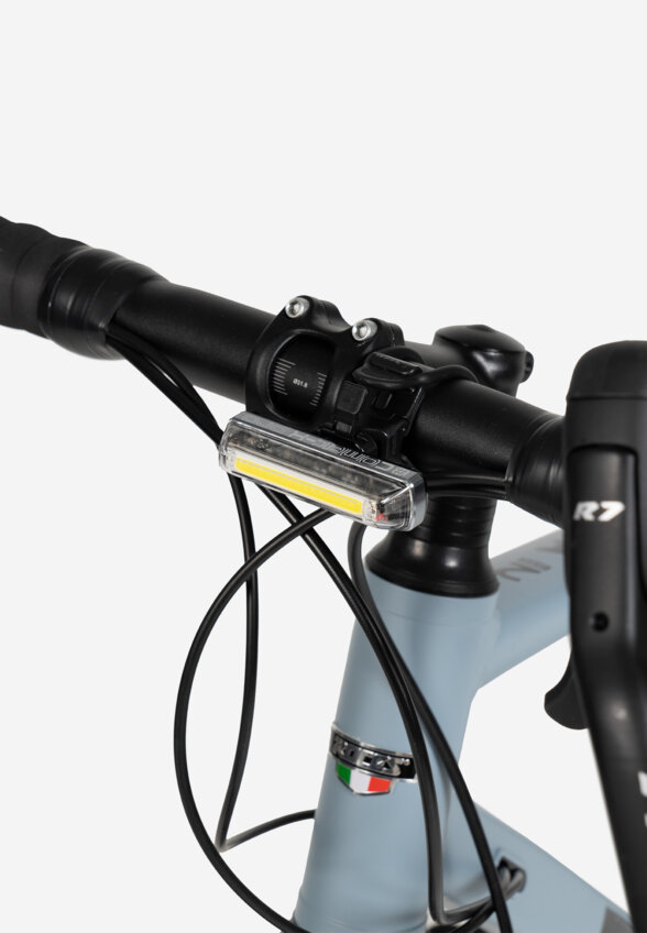 Фонарь велосипедный передний Moon, Черный