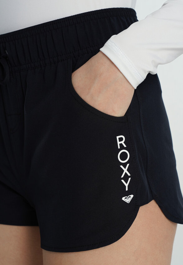 Шорты плавательные женские Roxy Roxy Wave 2, Черный