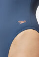 Купальник слитный женский Speedo Textd Belted Deep, Синий6  - превью