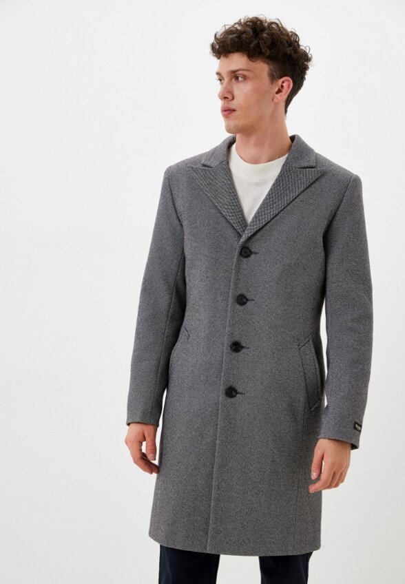 Пальто однобортное Misteks design