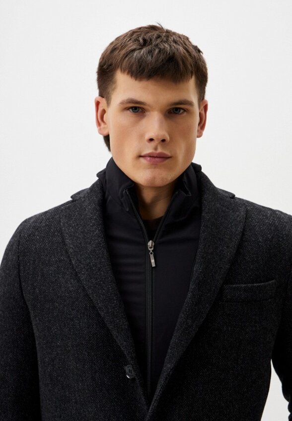 Пальто однобортное Sinar