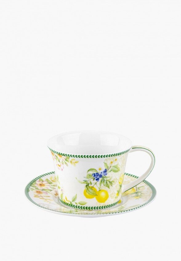 Чашка с блюдцем Elan Gallery