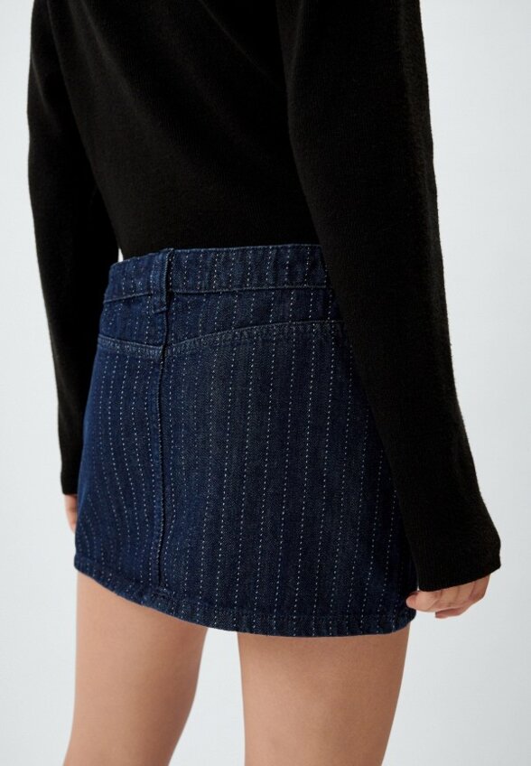 Юбка джинсовая Mango