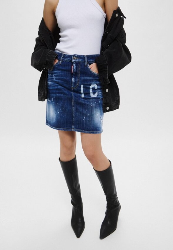 Юбка джинсовая Dsquared2
