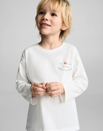 Лонгслив Mango Kids детям