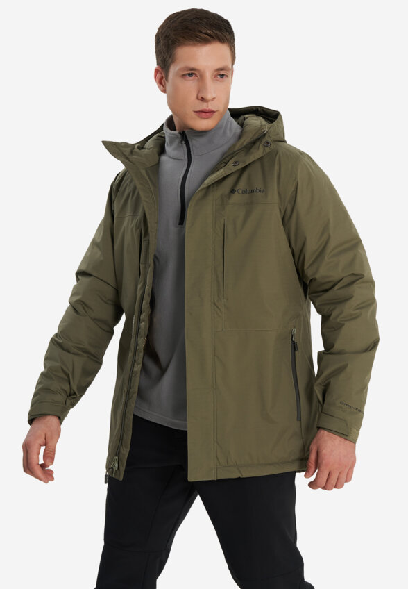 Пуховик мужской Columbia Oak Harbor Long Insulated Jacket, Зеленый