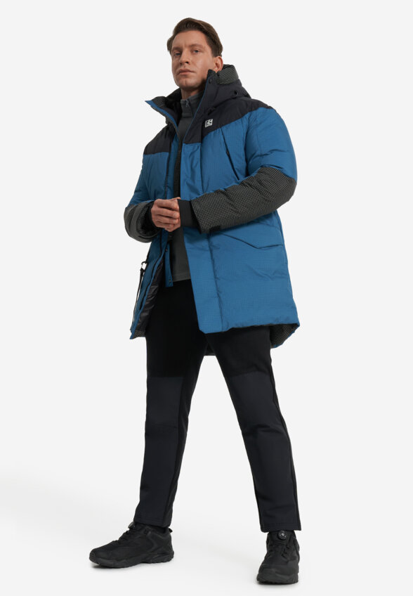 Пуховик мужской Bask Signal V2, Голубой