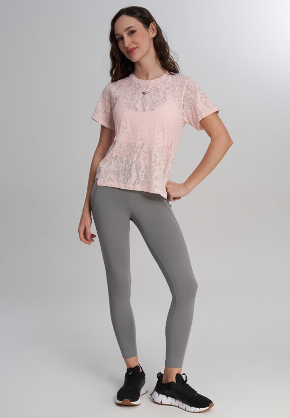 Футболка женская Reebok Lux, Розовый