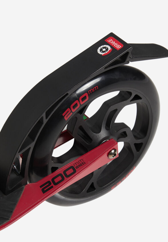 Самокат Roces, 200 мм, Красный