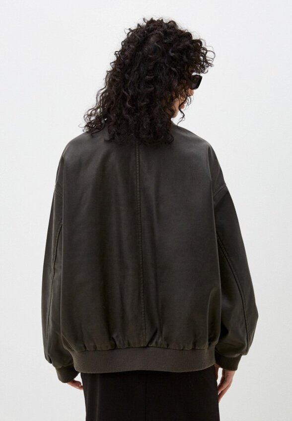 Куртка кожаная Face Code