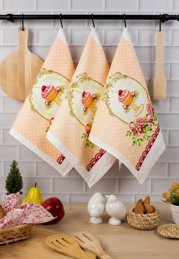 Набор полотенец кухонных Wellness