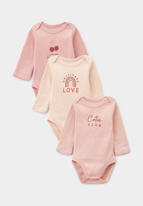 Боди 3 шт. Carrot