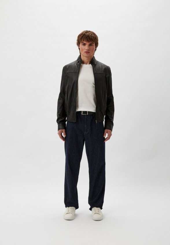 Куртка кожаная Blouson