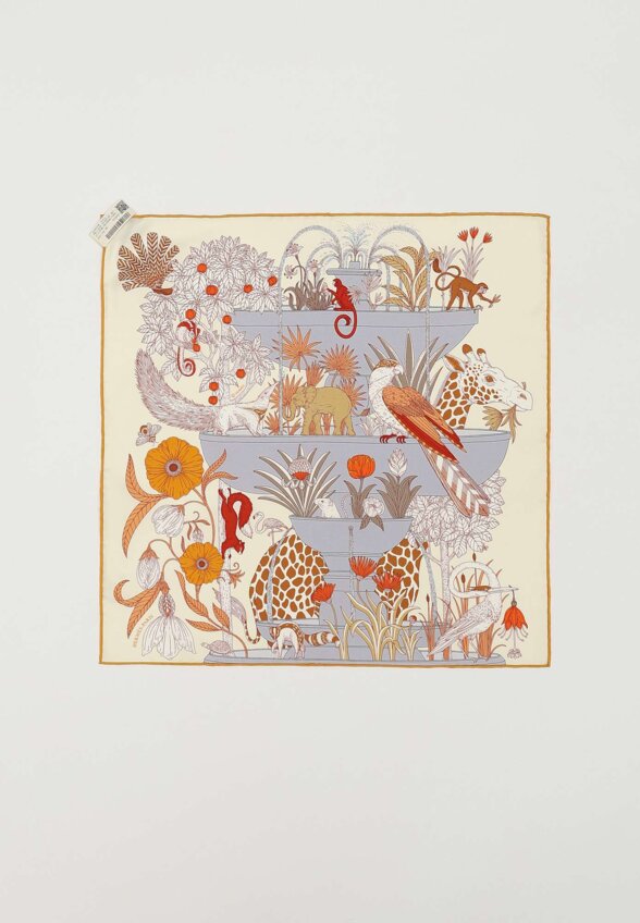 Hermes Silk Scarf