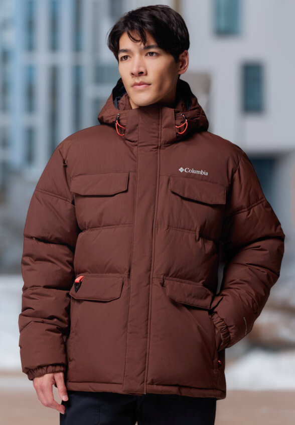 Куртка утепленная мужская Columbia Landroamer Puffer Jacket, Коричневый
