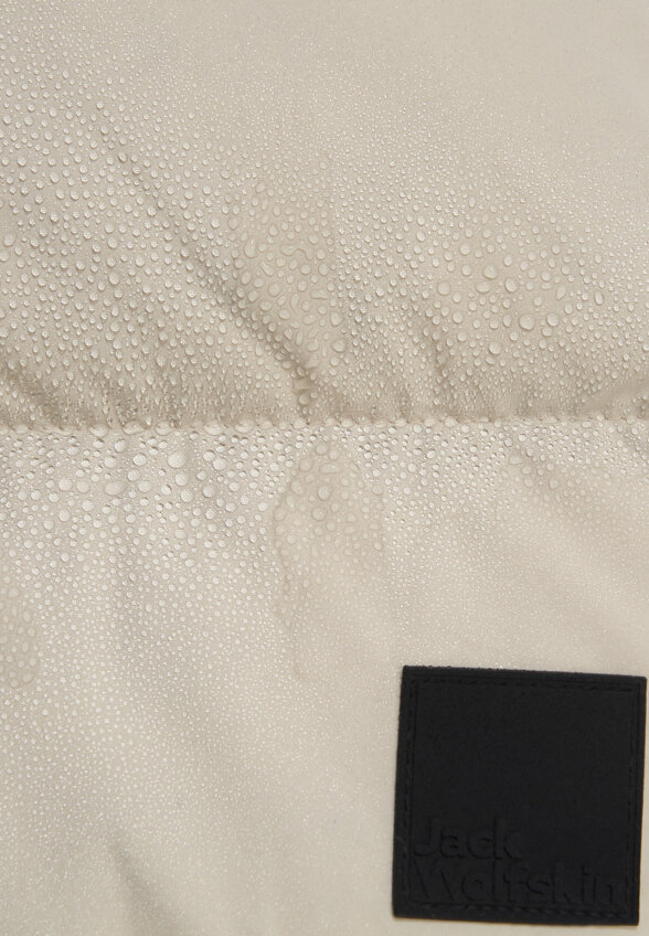 Пальто пуховое женское Jack Wolfskin Frozen Palace, Бежевый