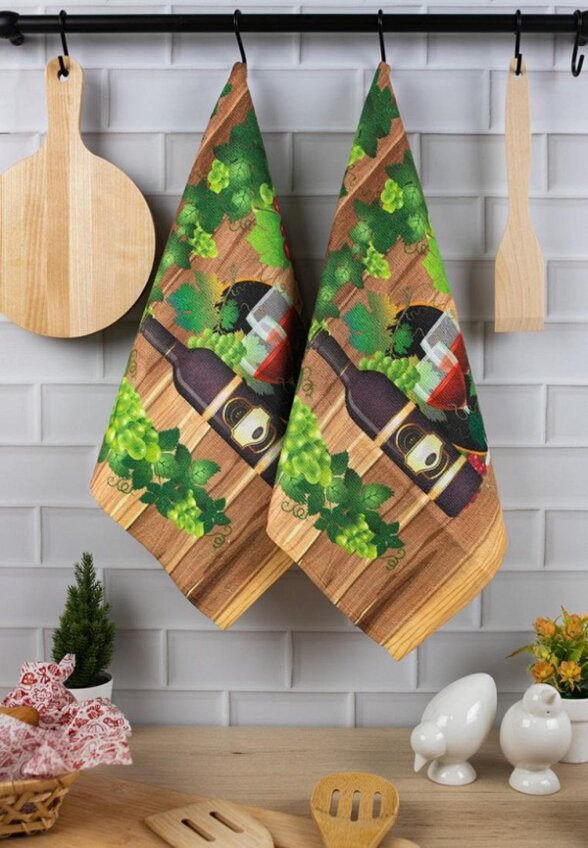 Набор полотенец кухонных Wellness