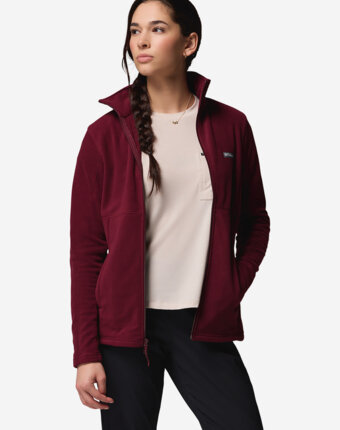 Джемпер флисовый женский Columbia Basin Trail III Full Zip, Красный женщинам