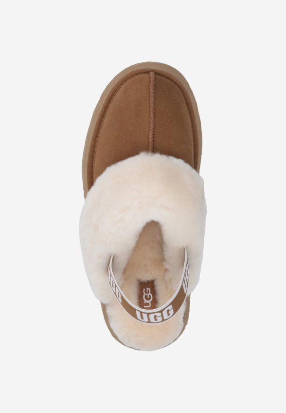 Сабо утепленные женские UGG Funkette, Коричневый