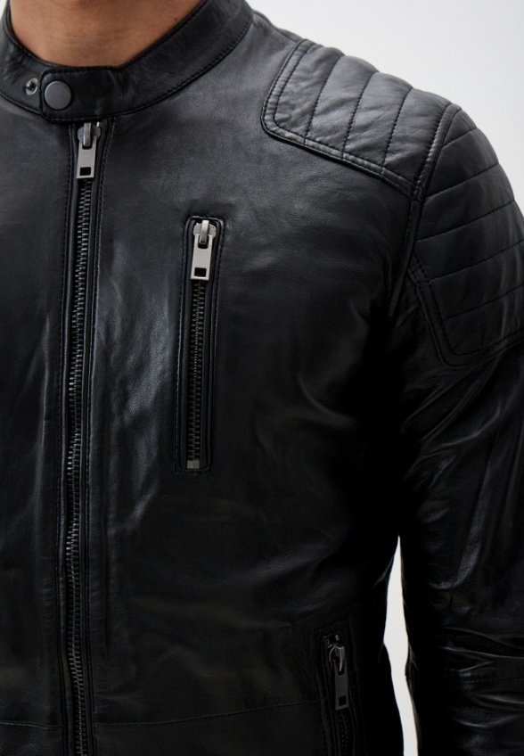 Куртка кожаная Urban Fashion for Men