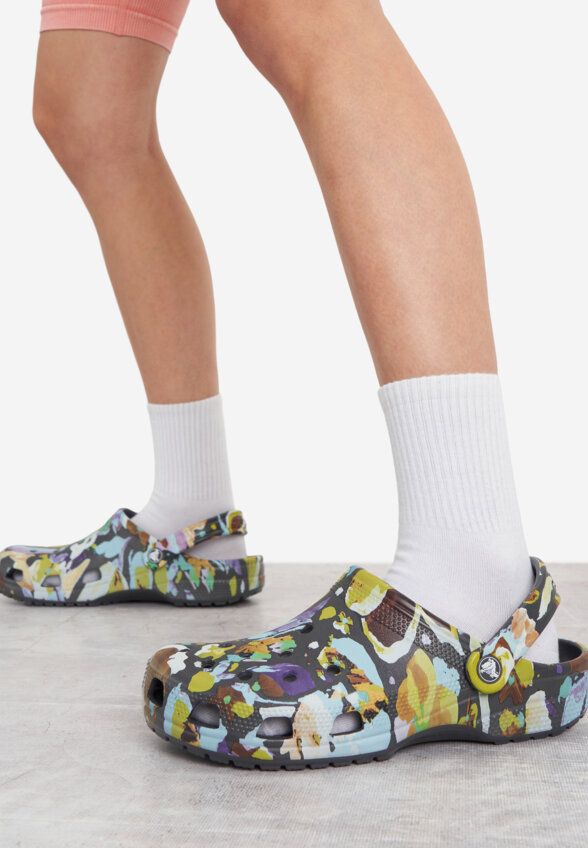 Сабо женские Crocs, Черный