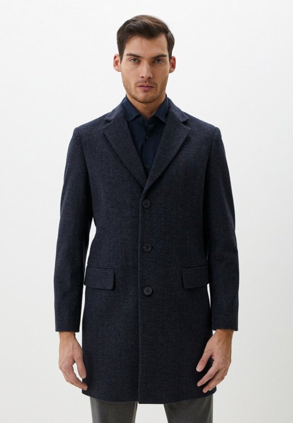 Пальто однобортное Al Franco