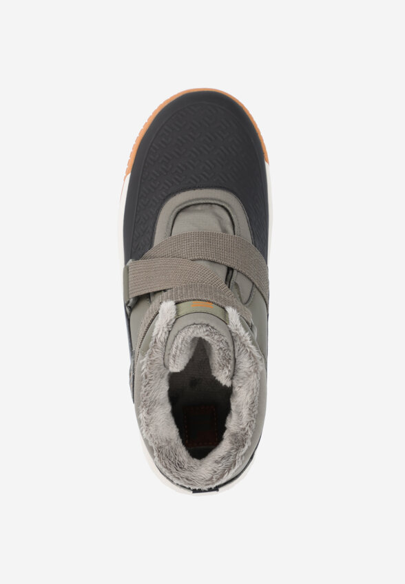 Ботинки утепленные для мальчиков FILA Fil Space Mid, Зеленый