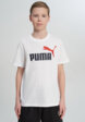 Футболка для мальчиков PUMA Ess 2 Color No.1 Logo, Белый2  - превью