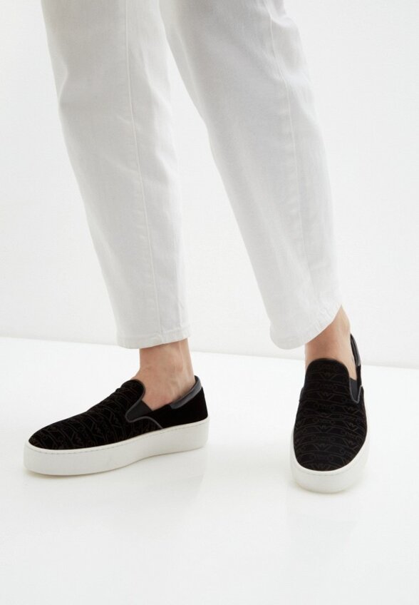 Слипоны Emporio Armani